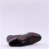 Remonte Low Block Heel Laced Ankle Boot - Wine Combi